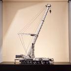 Mould King 17007 ultimate 9-axle mobile crane building set, white — photo 3 of 3