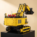 Mould King 17070 remote controlled mining excavator building set, yellow — photo 1 of 6