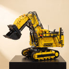 Mould King 17070 remote controlled mining excavator building set, yellow — photo 4 of 6