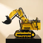 Mould King 17070 remote controlled mining excavator building set, yellow — photo 6 of 6