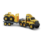 Cat® Heavy Movers Flatbed Truck with Wheel Loader