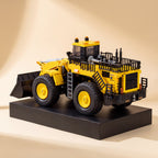 Reobrix 22009 remote controlled wheel loader building set, yellow — photo 3 of 3