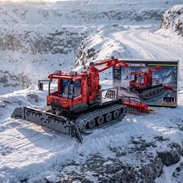 Reobrix 22019 Snow Groomer Building Set — 1,100 Pieces