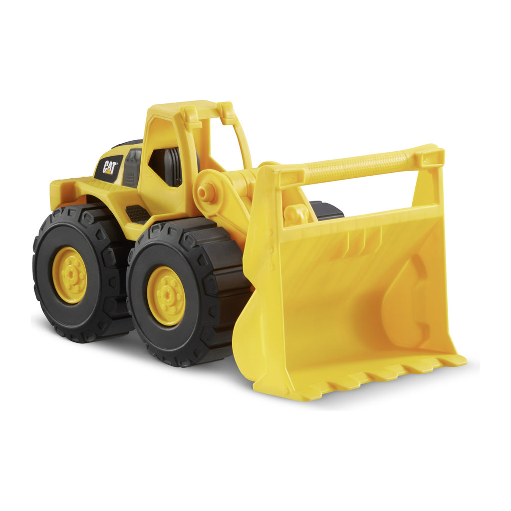 Cat® Heavy Movers Flatbed Truck with Wheel Loader