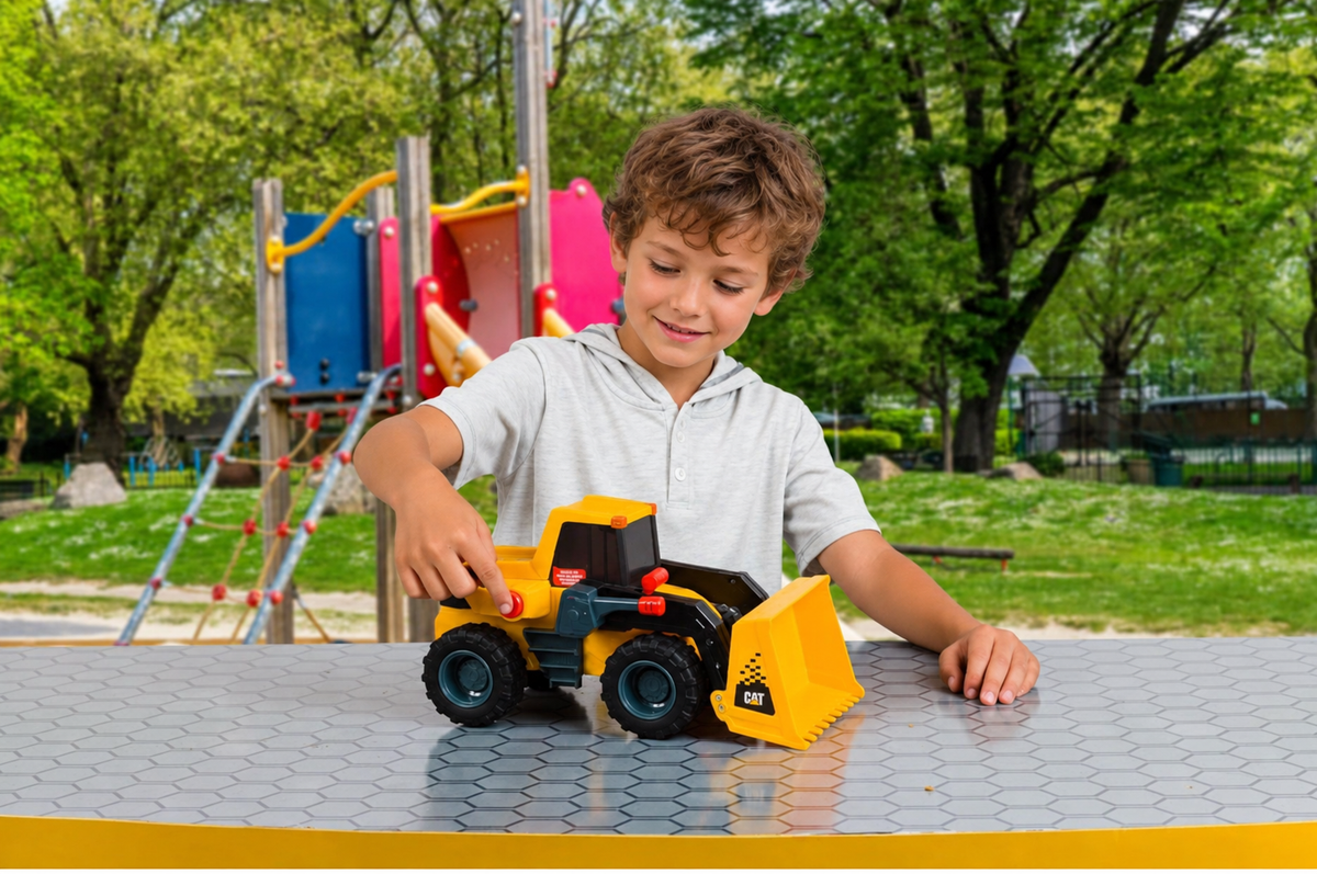 Cat® Power Haulers 2.0 Wheel Loader 12" — Lights & Sounds