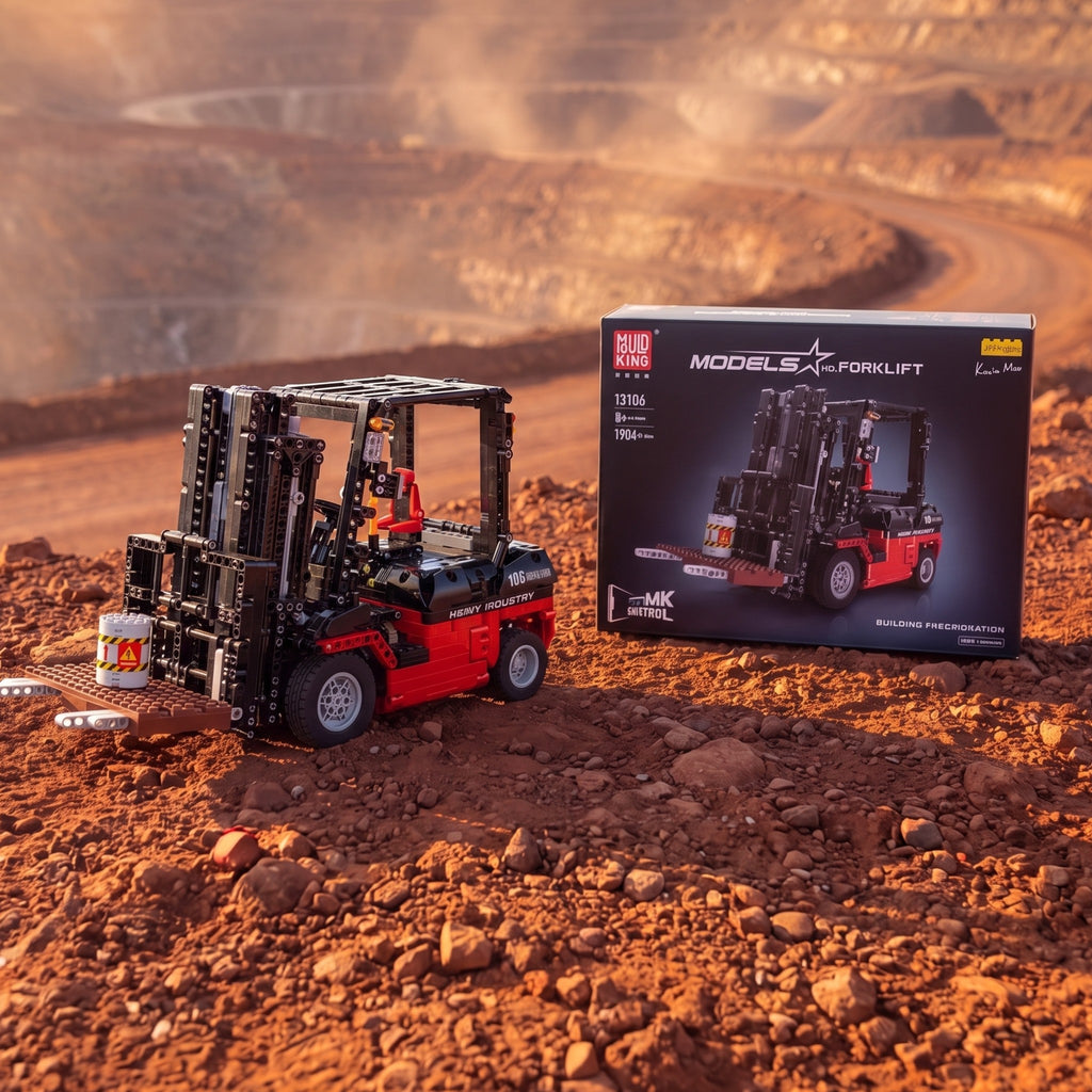 Mould King 13106 RC forklift truck building set
