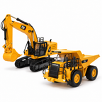 CAT RC duo 1:24 — 336 hydraulic excavator and 770 mining truck